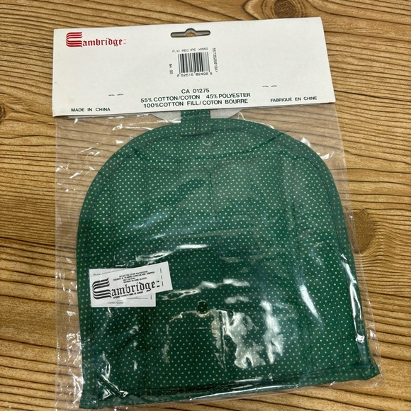 1993 Cambridge Holiday Christmas Tree Recipe Card Pot Holder - Picture 3 of 8